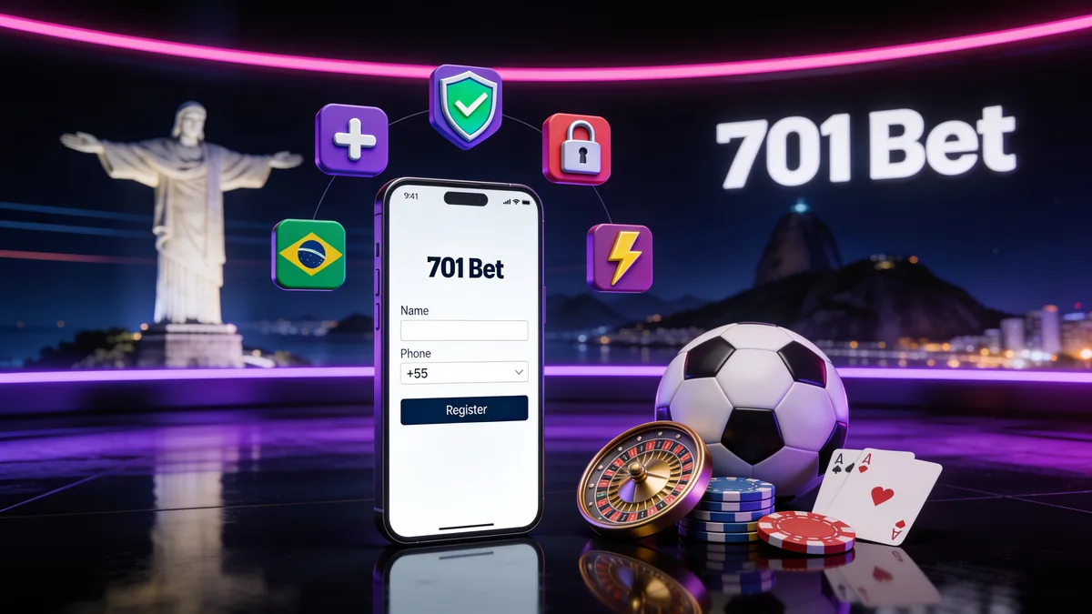 701 bet no Brasil — Como Fazer Login na 701 bet